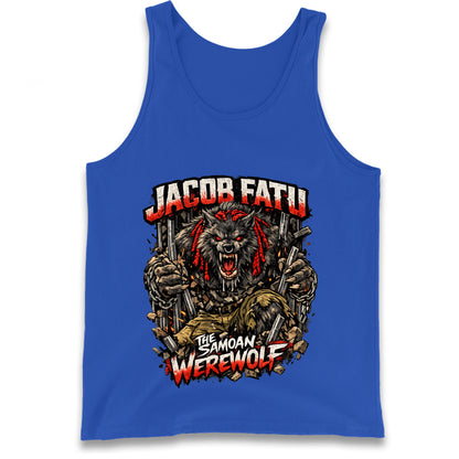 Jacob Fatu The Samoan Werewolf Tank Top