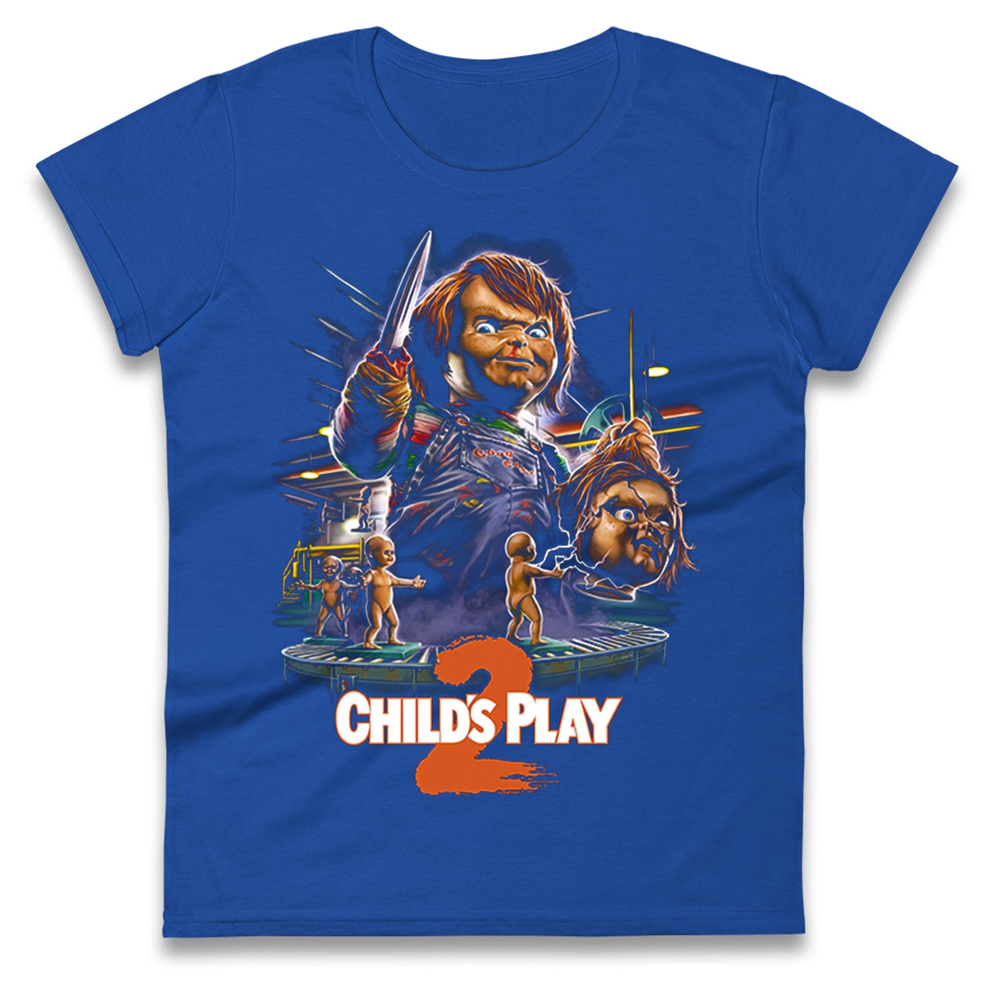Childs Play 2 Movie Ladies T Shirt