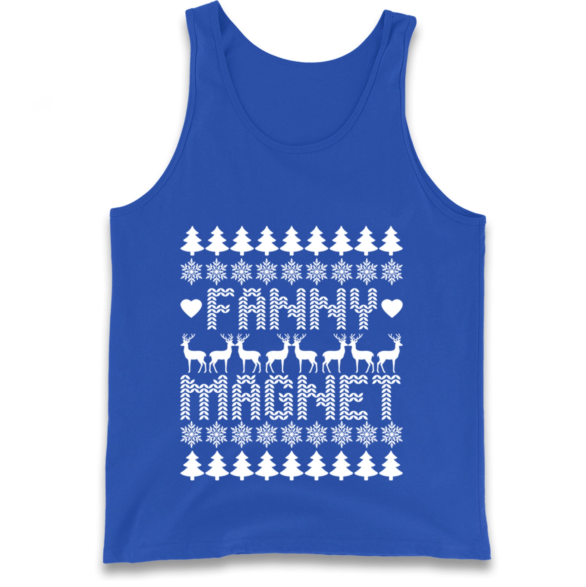 Fanny Magnet Christmas Tank Top
