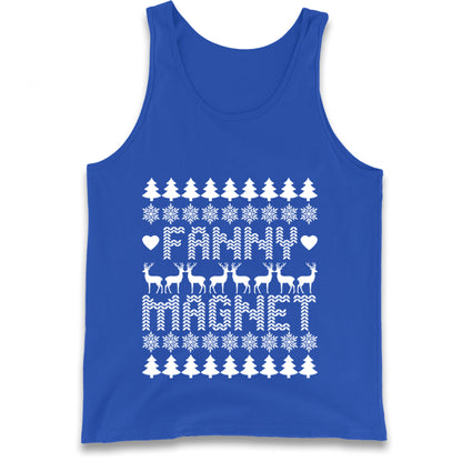 Fanny Magnet Christmas Tank Top