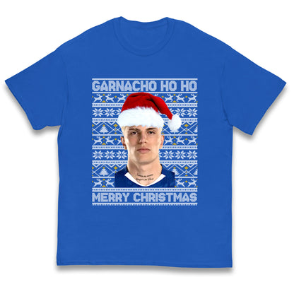 Garnacho Christmas Kids T Shirt