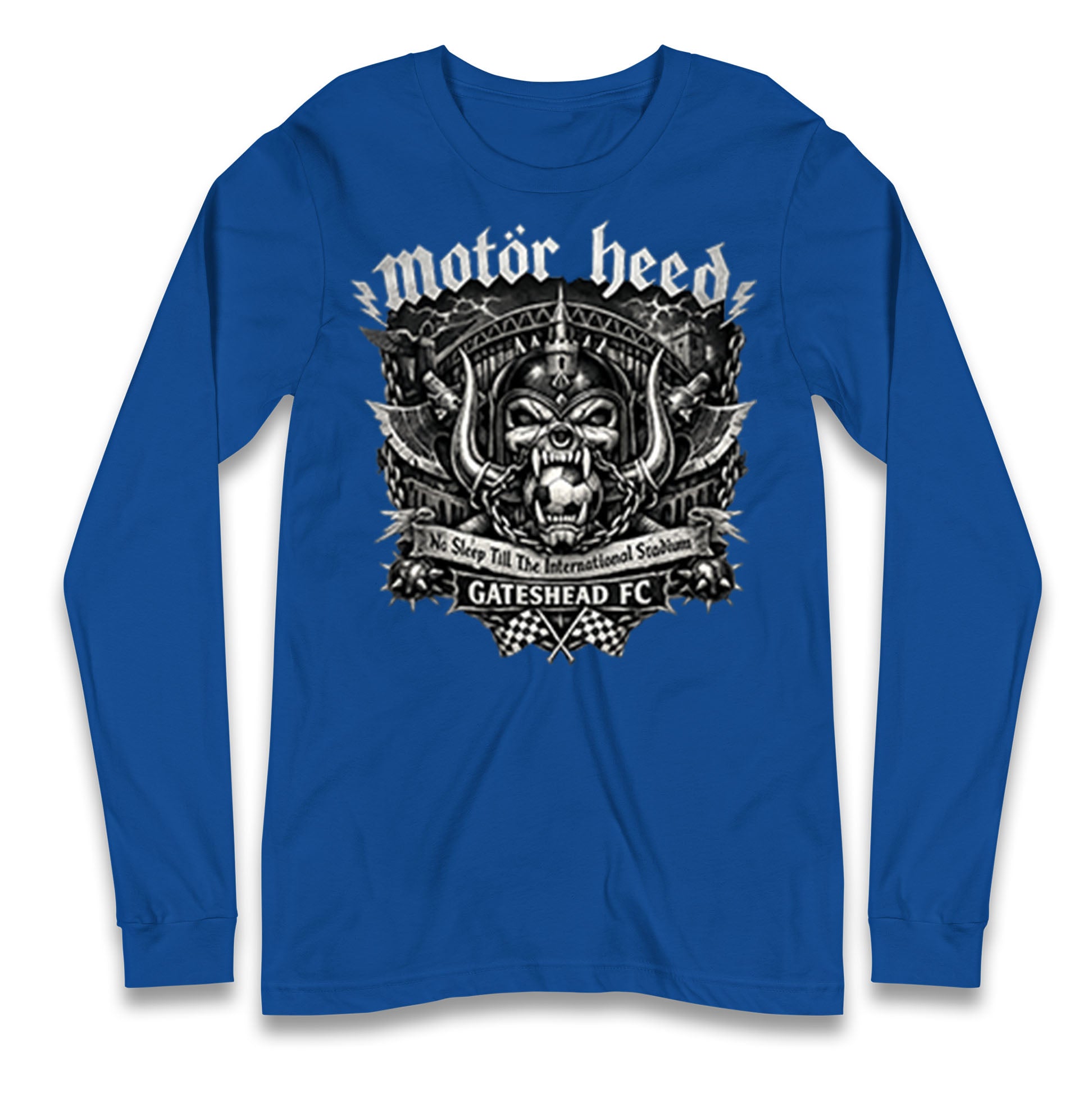 Gateshead Motor Heed Football Longsleeve T Shirt