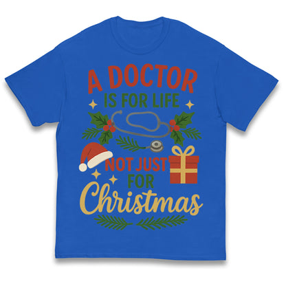 Doctor Christmas Kids T Shirt