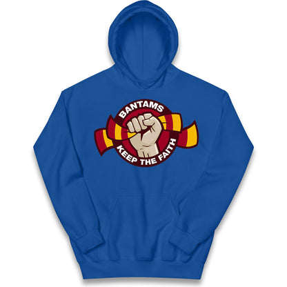 Bantams Keep The Faith Kids Hoodie