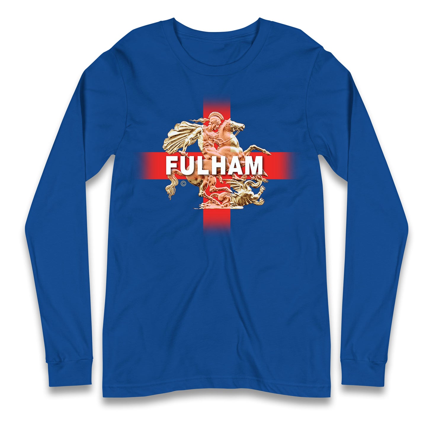 Fulham St George & The Dragon Long Sleeve T Shirt