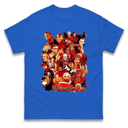 Horror Characters Halloween t shirts