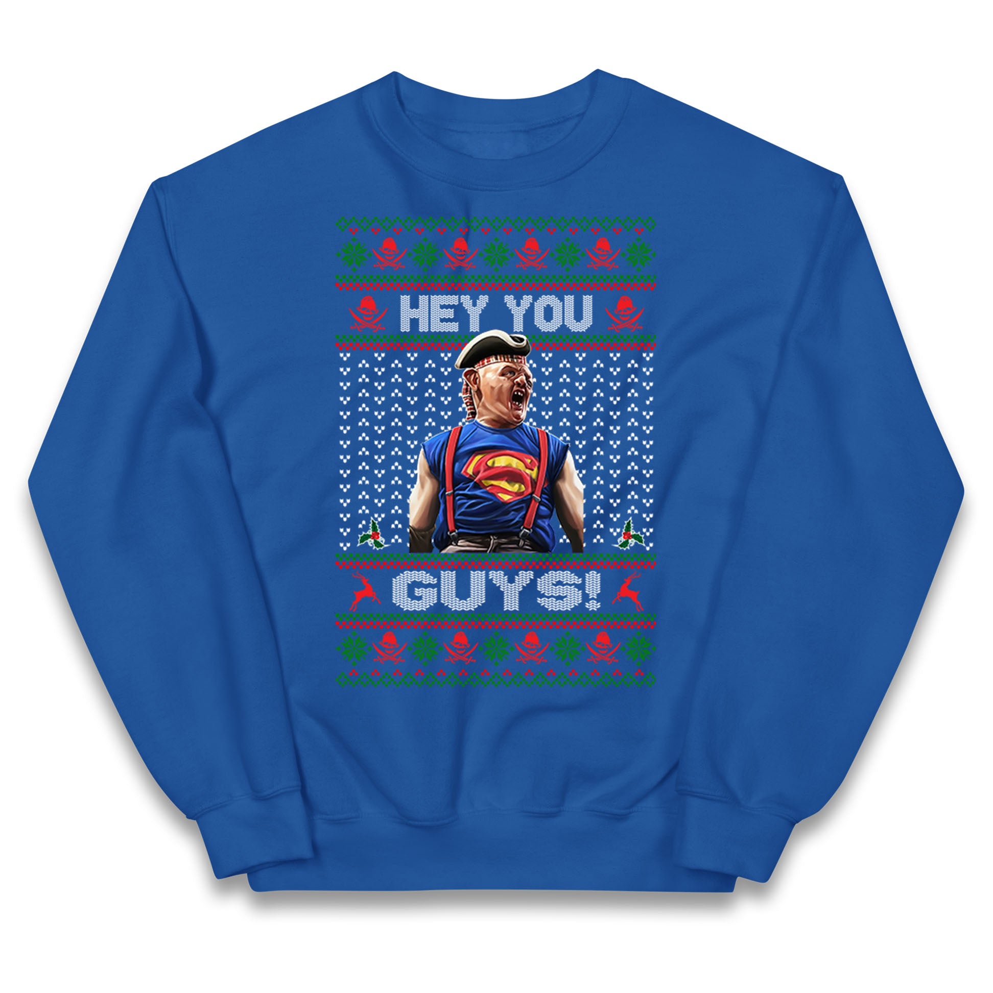 Goonies Sloth Christmas Kids Jumper
