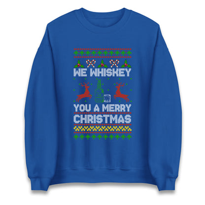 whisky Christmas Jumper