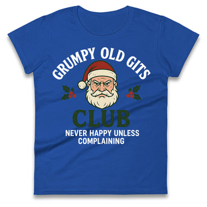 Grumpy Christmas Ladies T Shirt