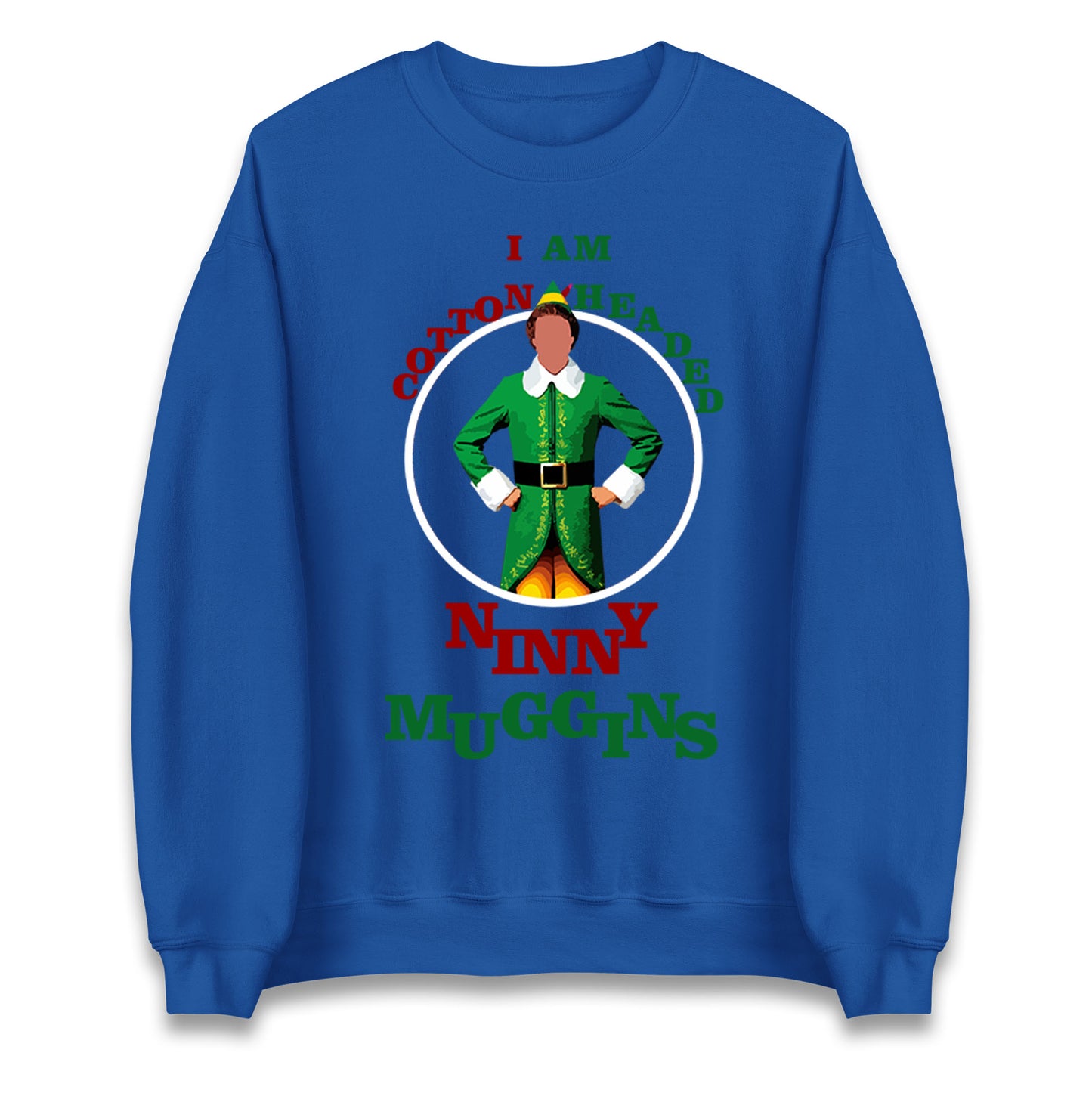 Christmas Patrick Baynham Elf Unisex Sweatshirt