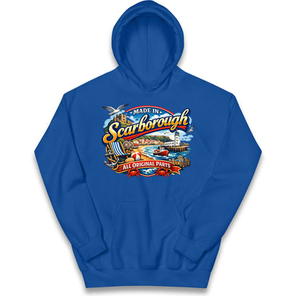 Made In Scarborough All Original Parts Kids Hoodie