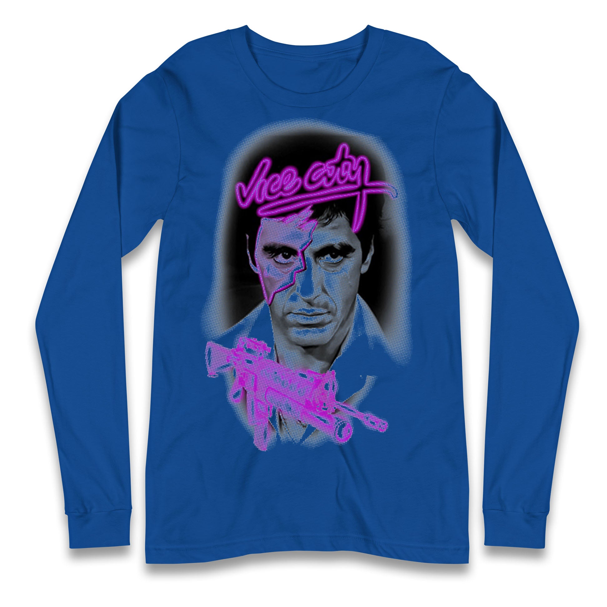 Tony Montana Vice City Longsleeve T Shirt 