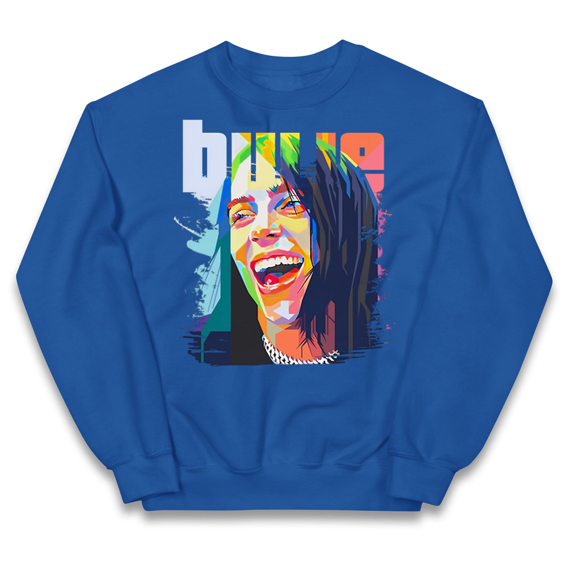 Billie Eilish Painting Kids Jumper