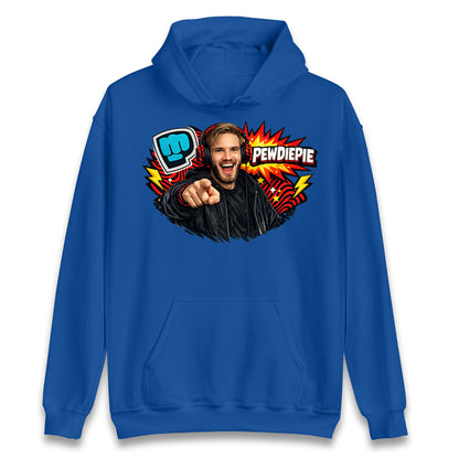 PewDiePie YouTuber Hoodie