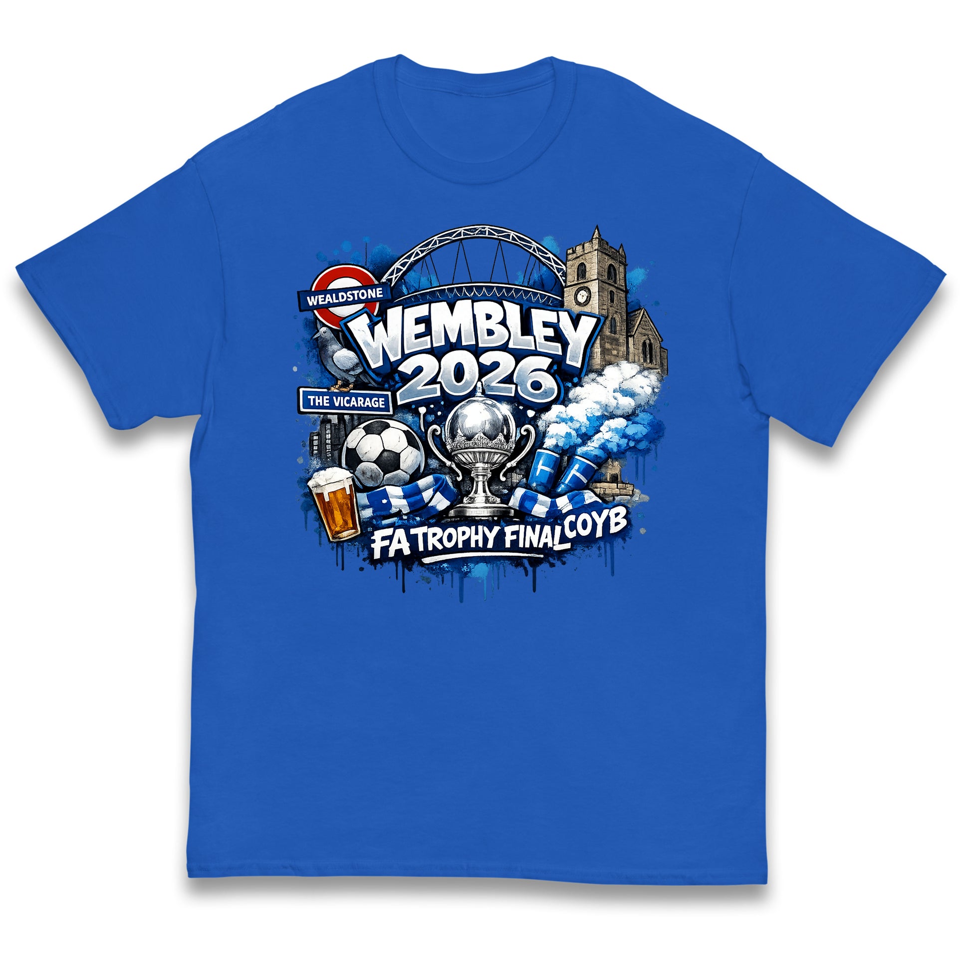 Wealdstone FA Trophy Final Wembley 2026 | Buy FA Trophy Wear Kids T Shirt 
