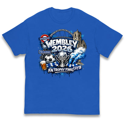 Wealdstone FA Trophy Final Wembley 2026 | Buy FA Trophy Wear Kids T Shirt 