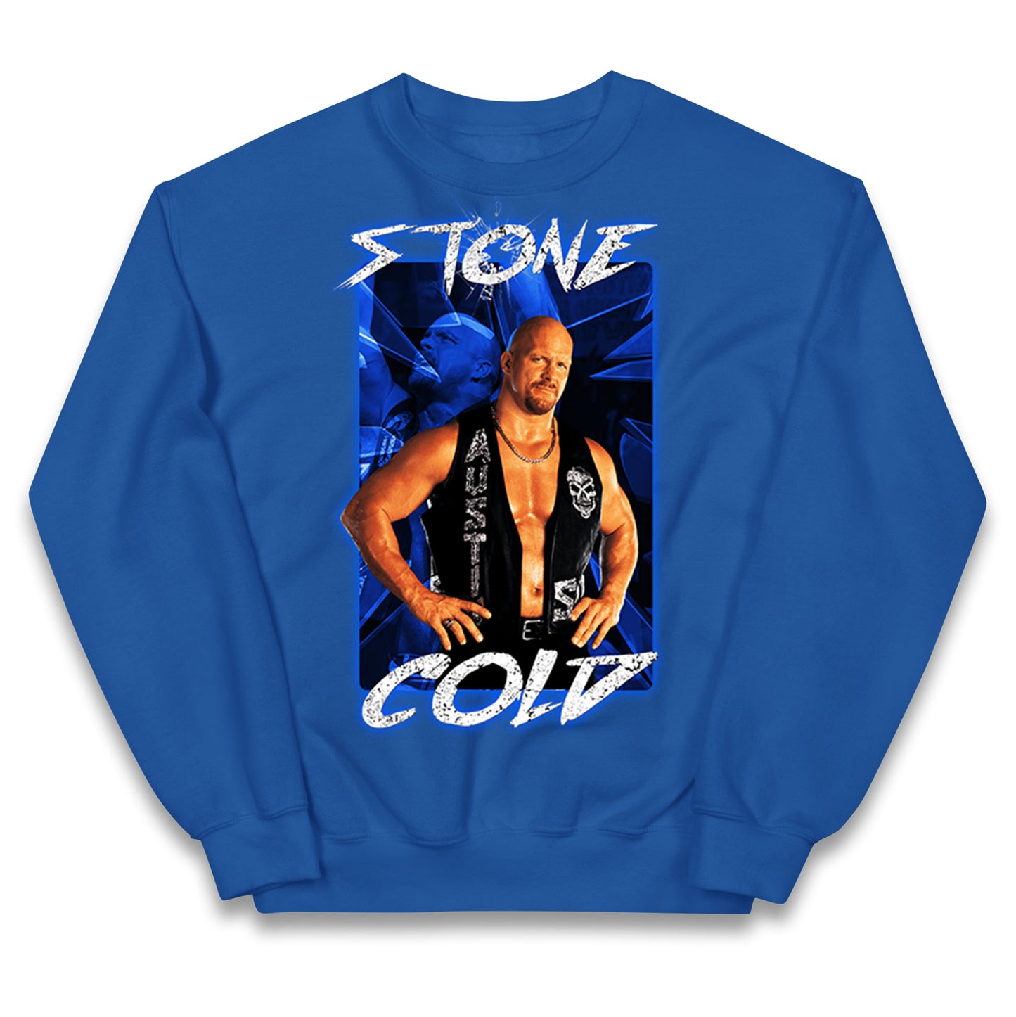 Stone Cold wwe Bootleg Kids Jumper