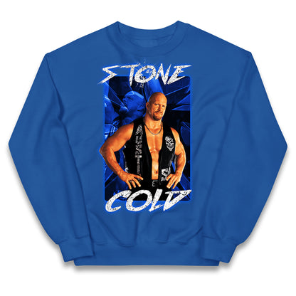 Stone Cold wwe Bootleg Kids Jumper