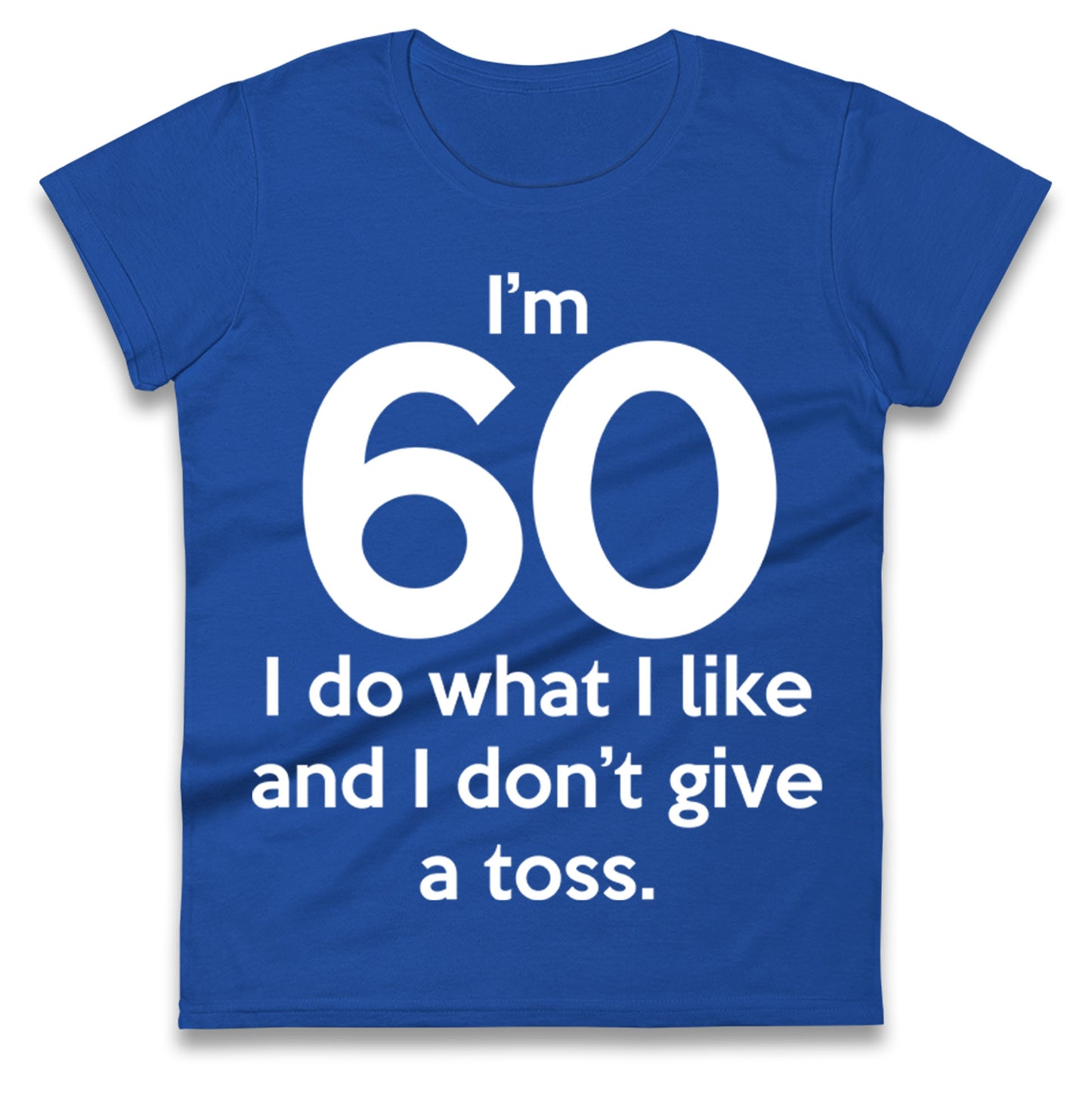 60th Birthday Ladies T Shirt