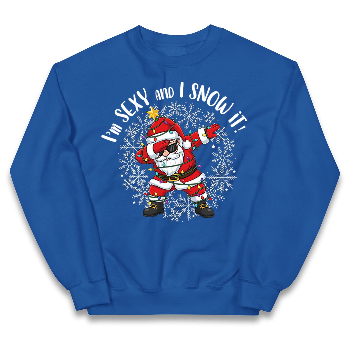 I Snow It Christmas Kids Jumper