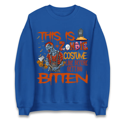 Zombie Costume Sweatshirt
