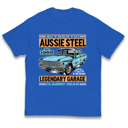 Authentic Aussie Steel Kids T Shirt