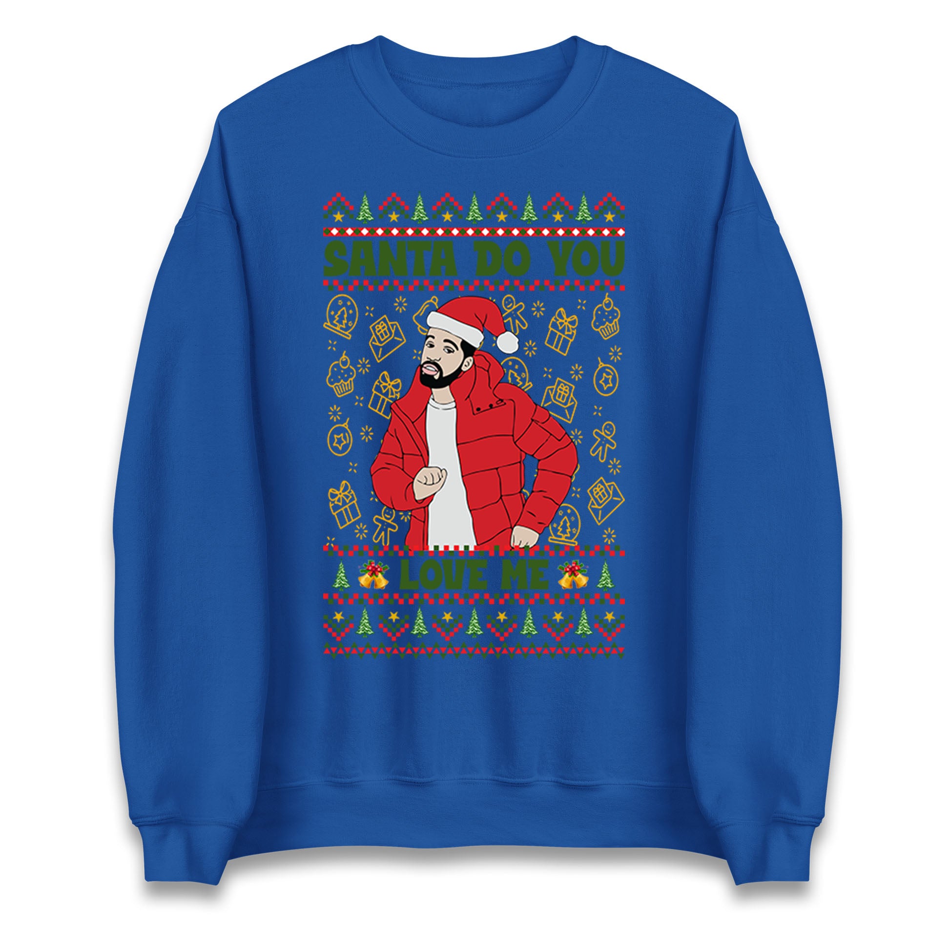 drake christmas sweatshirt