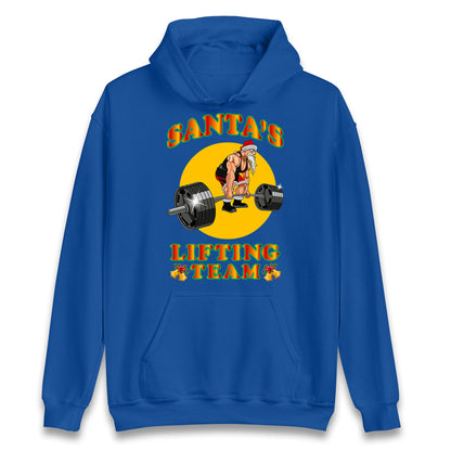 bodybuilding gym christmas hoodie
