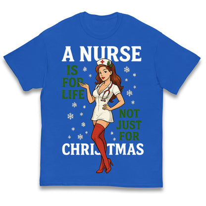 Nurse Christmas Kids T Shirt