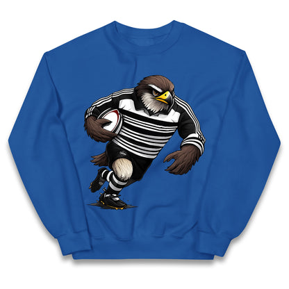 Newcastle Falcons 1997 Rugby Union Kids Jumper