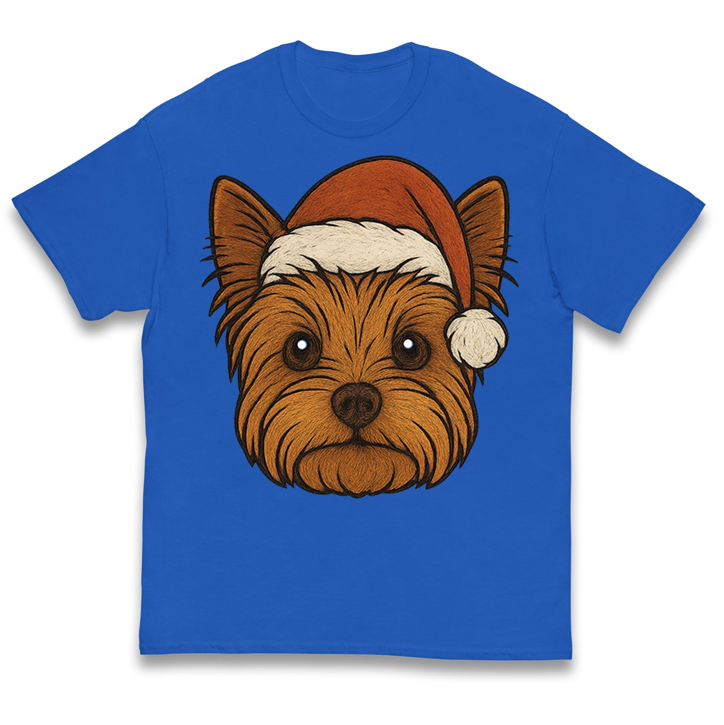 Yorkshire Terrier Christmas Kids T Shirt 