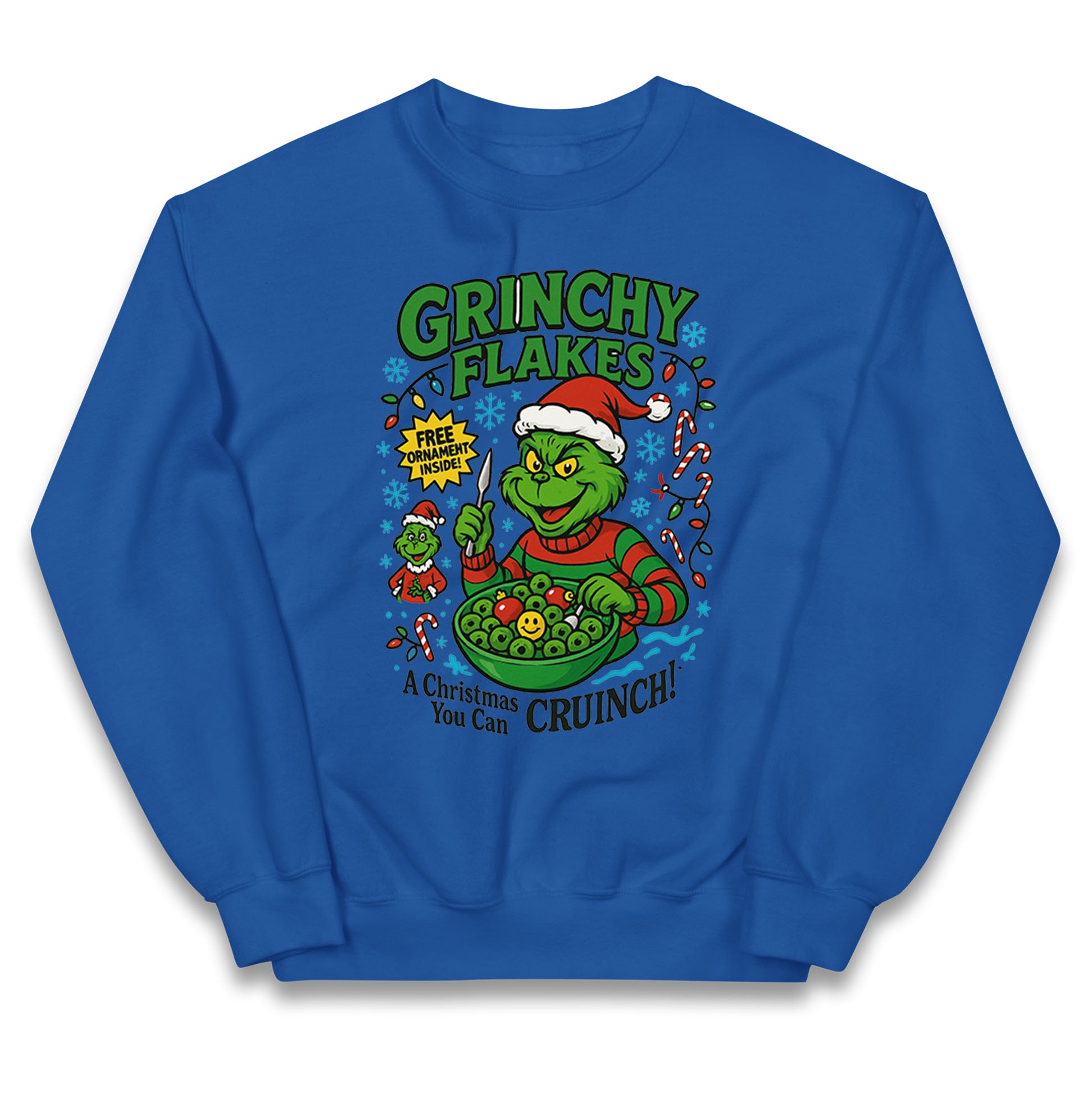 Grinch Christmas Kids Jumper