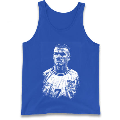 Bavid Beckham England Tank Top