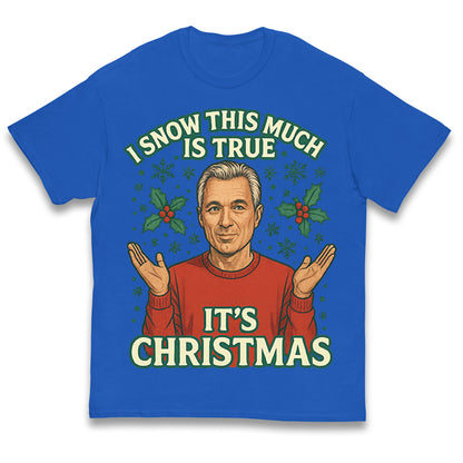 Martin Kemp Christmas Kids T Shirt