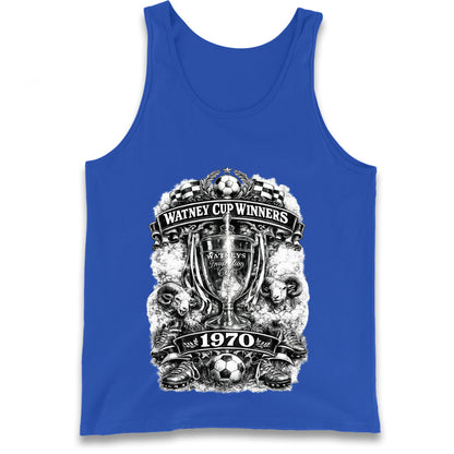 Retro Derby Watney Cup Winners 1970 Tank Top