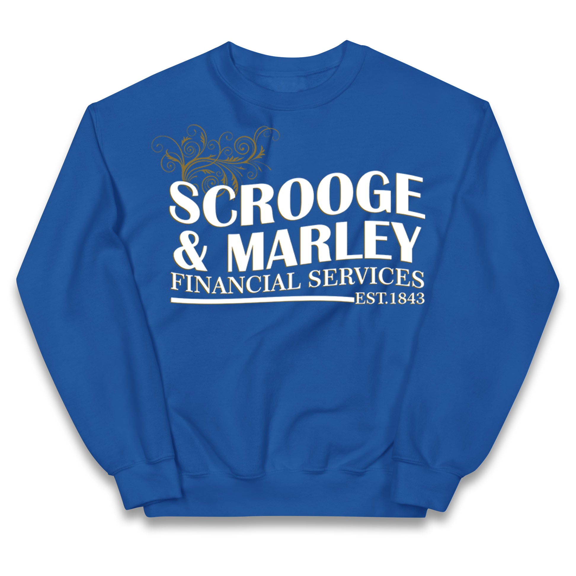scrooge & marley christmas jumper