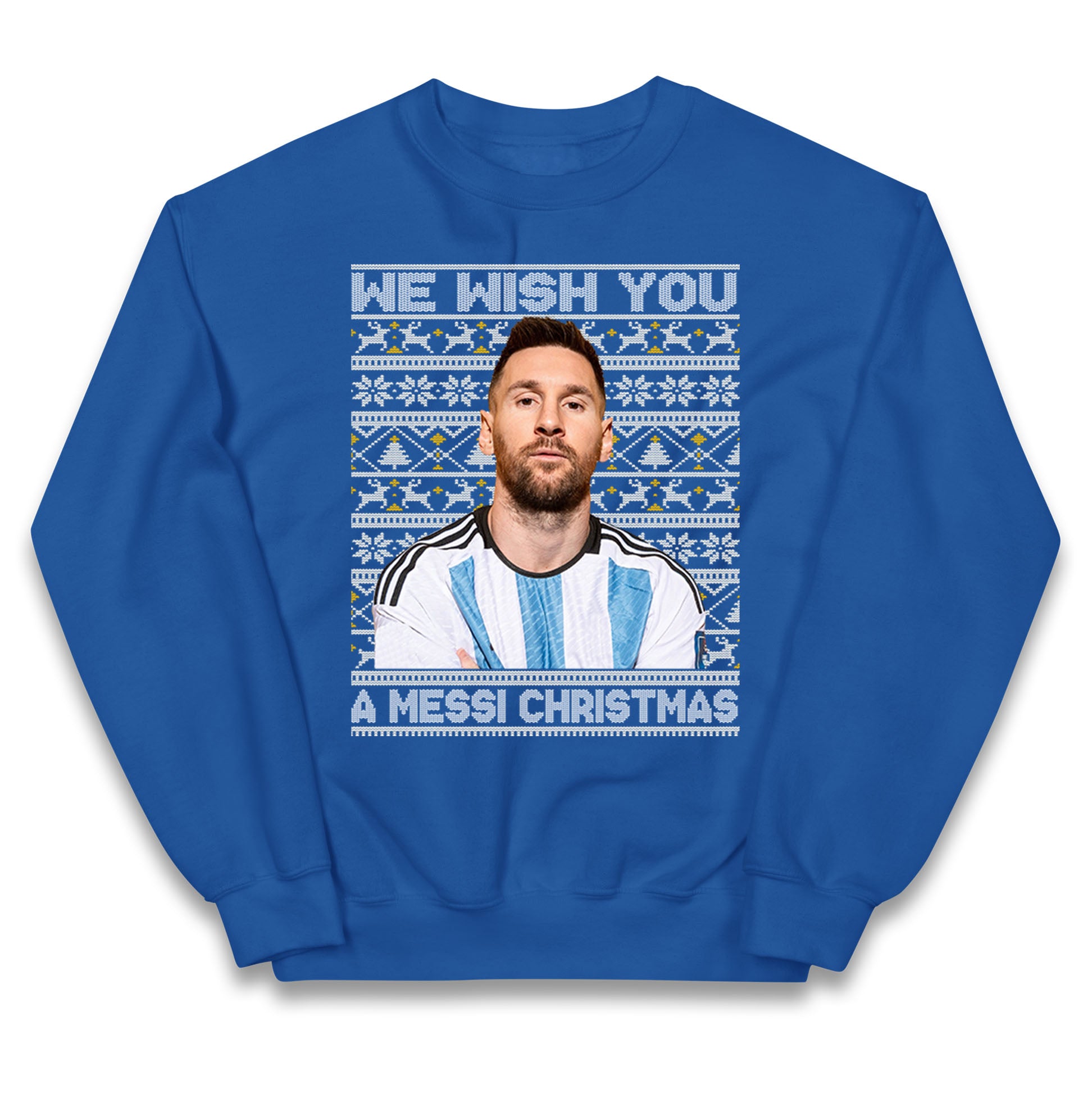 lionel messi christmas jumper
