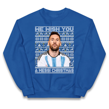lionel messi christmas jumper
