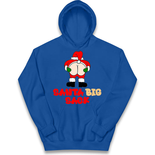 Christmas Santa Big Sack Funny Hoodie