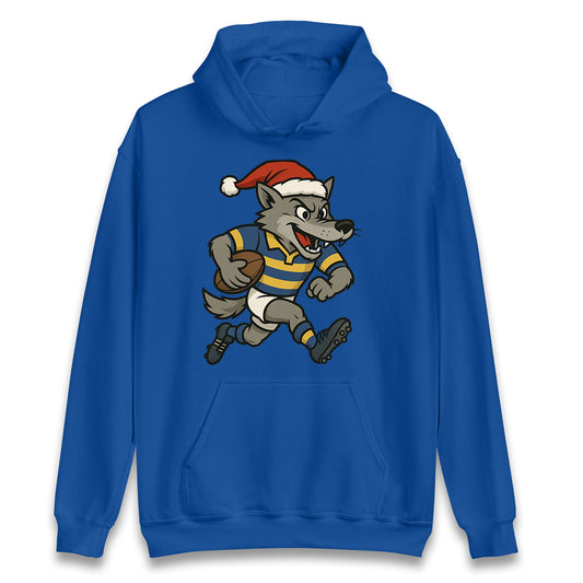 Warrington Wolves Christmas Hoodie