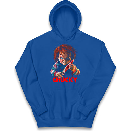 Chucky Childs Play Kids Hoodie