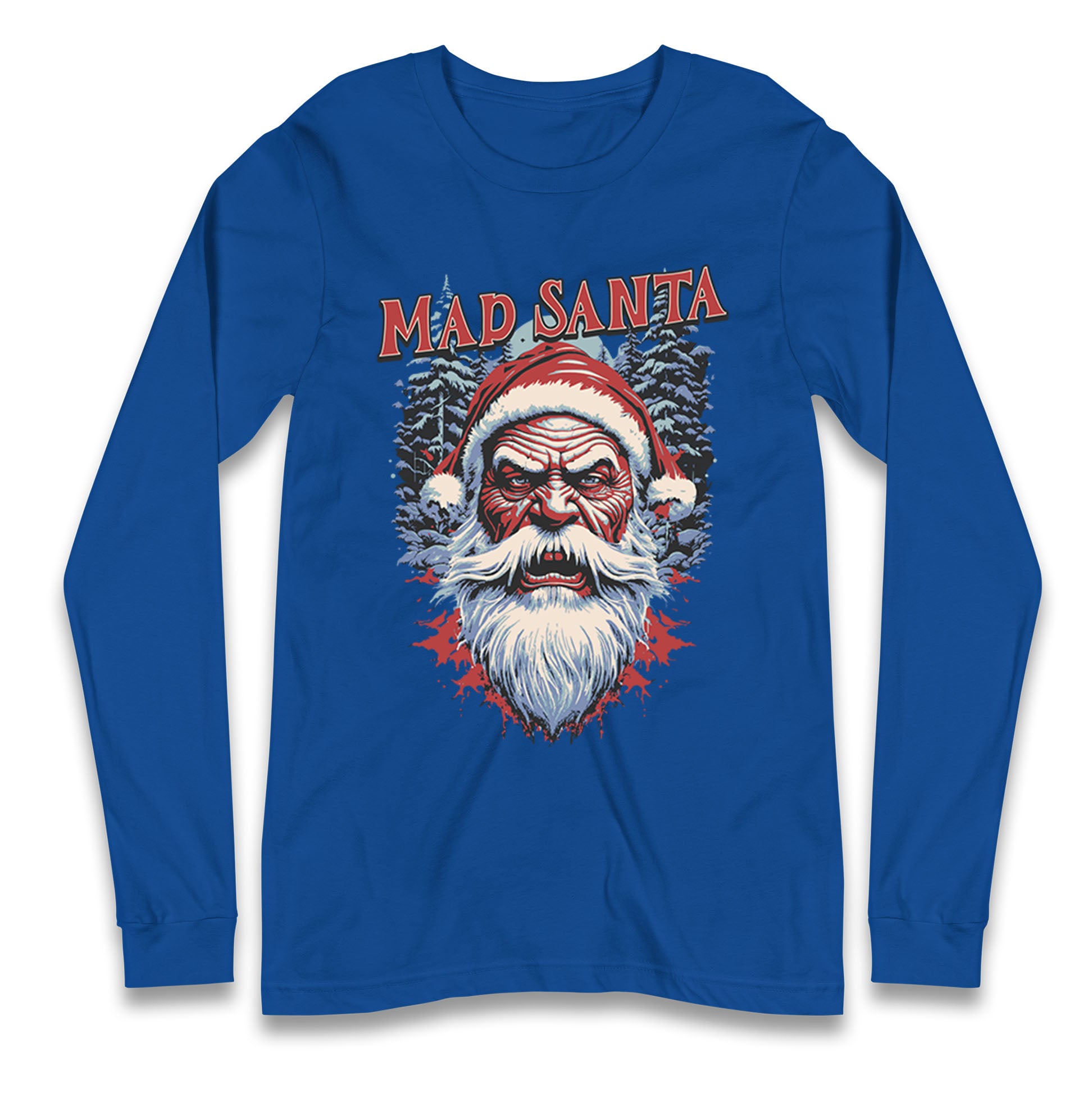 Mad Santa Longsleeve T Shirt
