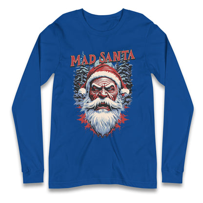 Mad Santa Longsleeve T Shirt