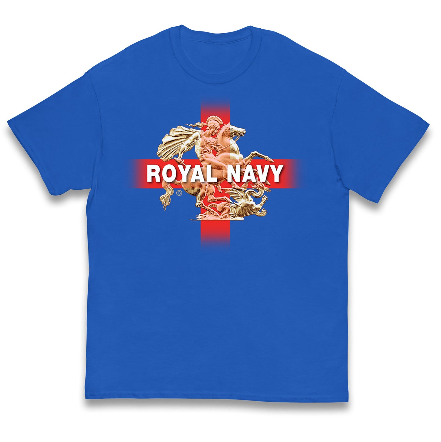 Royal Navy St George and The Dragon Kids T Shirt