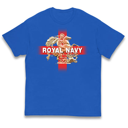 Royal Navy St George and The Dragon Kids T Shirt