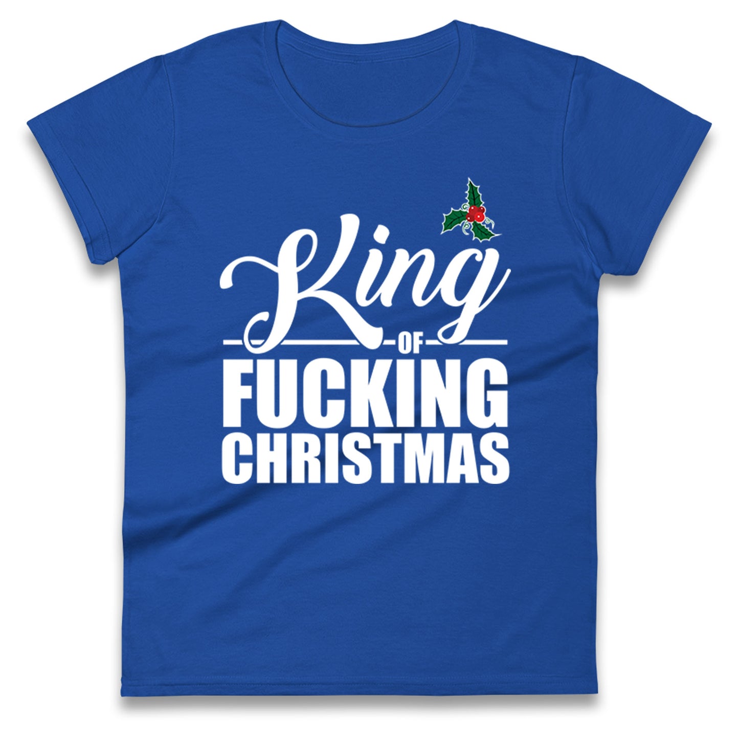 Naughty Christmas Ladies T Shirt