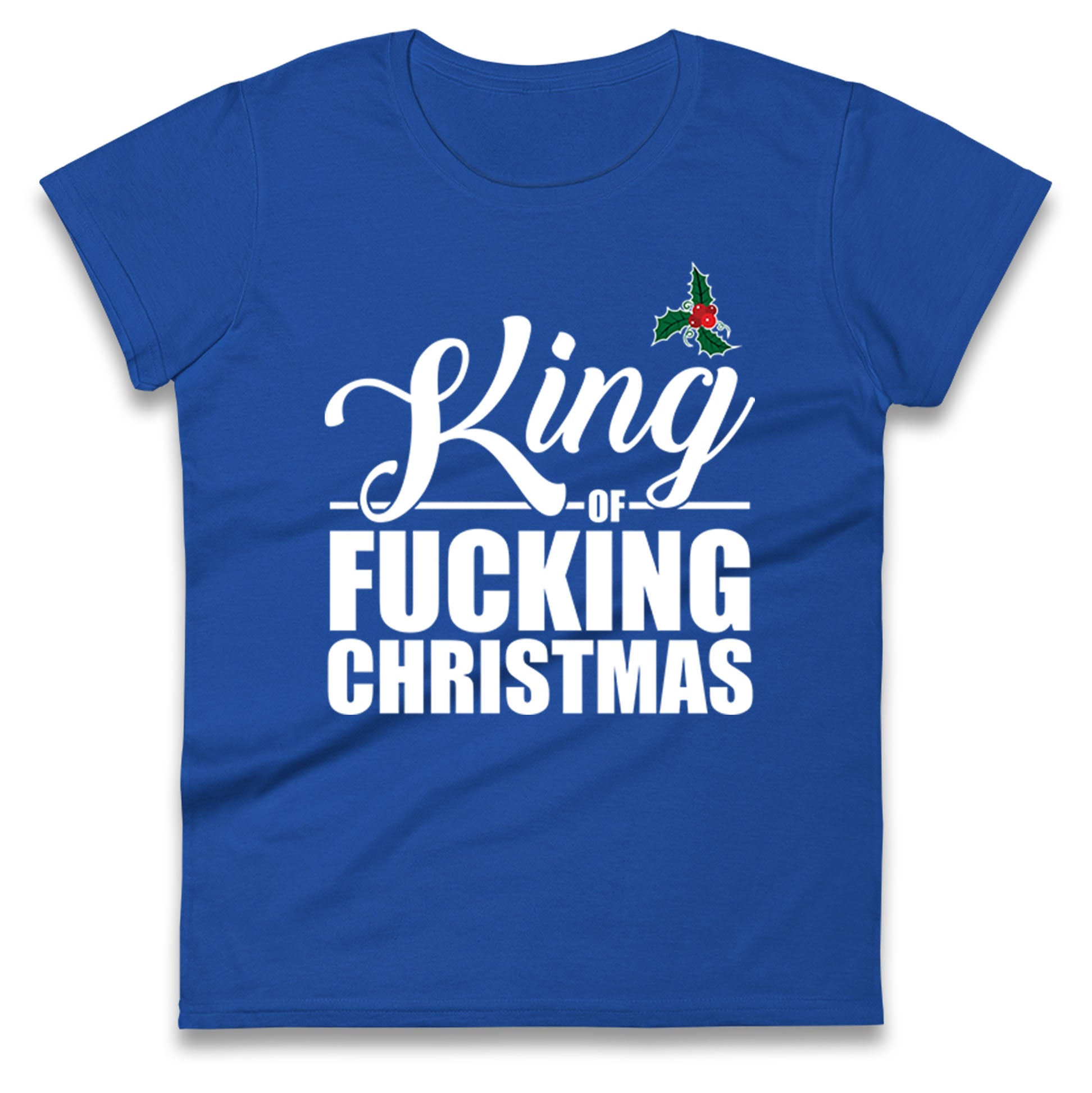 Naughty Christmas Ladies T Shirt