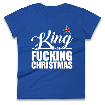 Naughty Christmas Ladies T Shirt
