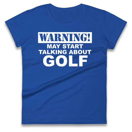 Golf Lover Ladies T Shirt