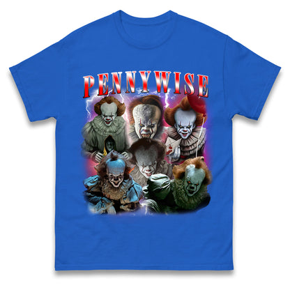 The Clown Pennywise Scary Halloween Bootleg T Shirt